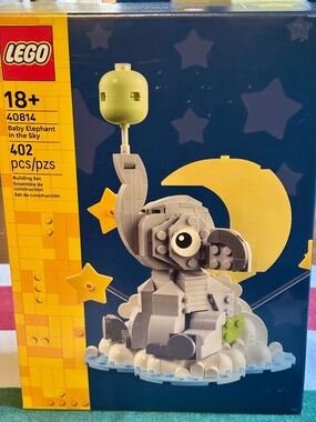 LEGO "Baby Elephant in the Sky" 40814 UNOPENED